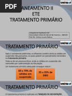 Ete - Tratamento Primário