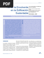 El Rol de La Envolvente en La Construccion Sustentable