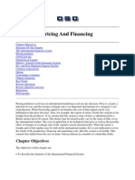 Chapter 9: Pricing and Financing