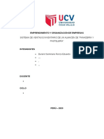 Emprendimiento y Organización de Empresas - InFORME