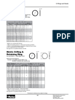 O-Rings - & - Seals - Metric O-Ring & Retaining Ring