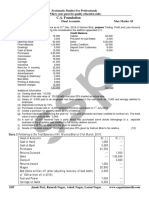 Final Accounts Questions