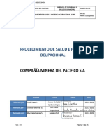 Pocedimiento Salud e Higiene Ocupacional. Ver 01