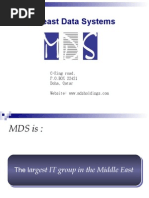 Mds Company Presentation