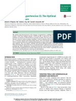 Controversies in Hypertension II: The Optimal Target Blood Pressure