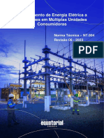 NT.00004.EQTL 06 NT.004.EQTL .Normas e Qualidade Fornecimento de Energia Eletrica A Mutilplas Unidades Consumidoras