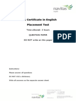 Navitas English Pretest Fce