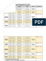 Form 4 - Mid Year Exam Schedule 2023 - 24