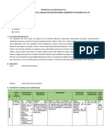 Experiencia de Aprendizaje 4° - Junio N°4