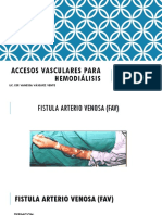 Accesos Vasculares para Hemodiálisis