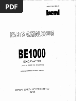 Parts Book BE1000 Full Scan Ocr