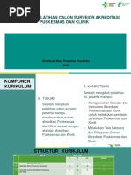 Kurikulum Pelatihan Calon Surveior Puskesmas Dan Klinik 2023