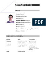 Curriculum Vitae 2011