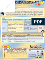 1ra. Experiencia - 1° - 2° Año
