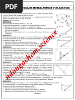 C389quilibre Dun Solide Mobile Autour Dun Axe Fixe