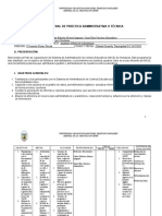 Planificacion Administrativa - SACE