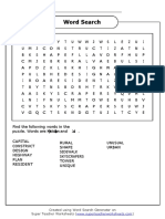 Super Teacher Worksheets Word Search