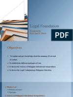 Legal Foundation