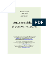 Autorite Spirituelle