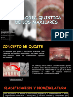 Patologia Quistica de Los Maxilares