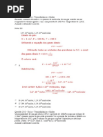 Apol 2 Fisica Termo Dinâmica