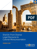 Shari'Ah - From Diverse Legal Discourse To Colonial Misrepresentation4448833181895511428