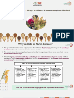 Value Addition and Market Linkages in Millets