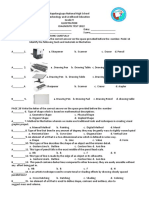 Diagnostic Test Ko May Sagot Pa First Grading