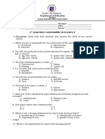 2nd Quarterly Assessment Science 5