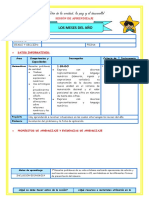 1º E5 S3 Sesion D3 Mat Los Mes Del Año