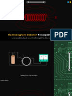 024 12-Electromagnetic Induction Powerpoint Templates