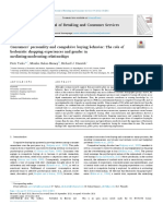 Consumers' Personality and Compulsive Buying Behavior - The Role of Hedonistic Shopping Experiences and Gender in Mediating-Moderating Relationships