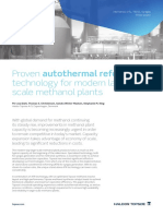 Autothermal Reforming Technology  