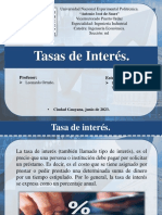 EMILIBET GÓMEZ-Tasas de Interés