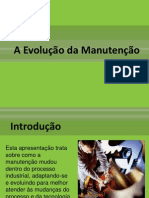 A Evolução Da Manutenção