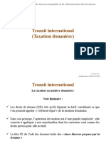 6-1-Inscae Cours Transit International 2022 Taxation Douanière