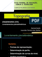 Slides - 11 - Levantamentos Planialtimétricos (52 Slides) - Versão Sigaa