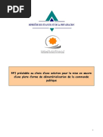 RFI Préalable Au Choix D'une Solution Pour La Mise en Œuvre D'une Plate-Forme de Dématérialisation de La Commande Publique