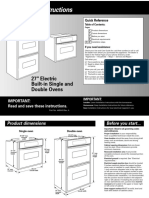 Installation Instructions - 4450410 Horno Whirpool