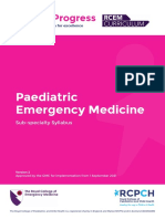 Appendix 4M - Paediatric Emergency Medicine