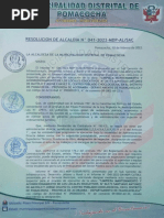 Resolucion de Aprobacion de Inspector