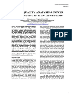 Power Quality Analysis & Power System Study in 11 KV HT Systems