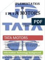 ERP at Tata Motors 2003