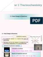 3.0 Thermochemistry