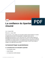 La Confiance Du Spartiate