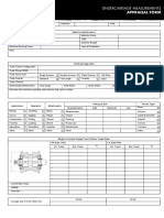 Undercarriage Measurement Appraisal Form