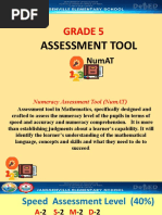 GRADE 5 NumAT Assessment TooL