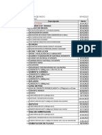 Gantt Estructura