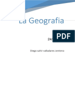 La Geografia.