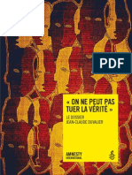 On Ne Peut Pas Tuer La Vérité Le Dossier Jean-Claude Duvalier